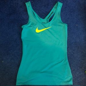 Nike Tank Top Teal perfect condition